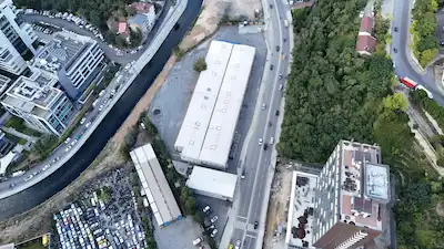 MERKEZI LOKASYONDA 8000 M² KIRALIK DÜKKAN/DEPO