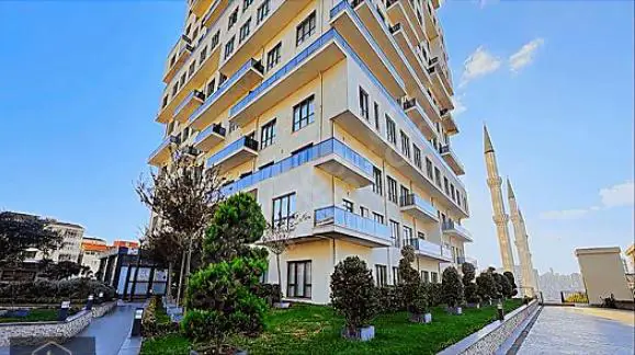 GÜMÜŞ PANORAMA BALKONLU 1+1 BÜYÜK TİP SATILIK DAİRE