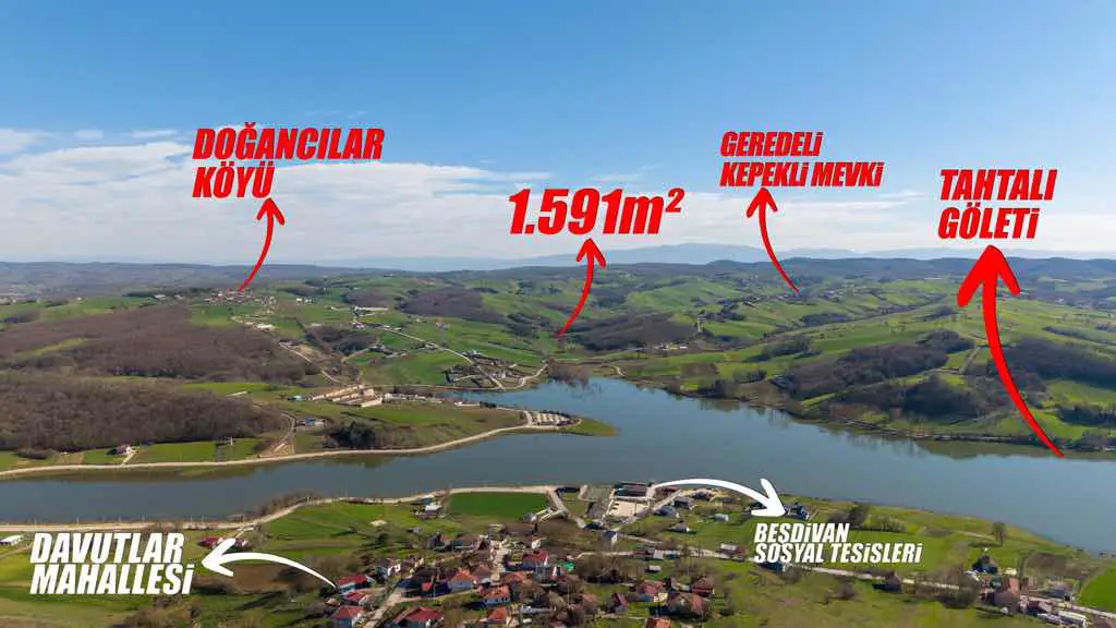 REMAX DREAM DERİNCE GEREDELİ 1591M2 SATILIK TARLA