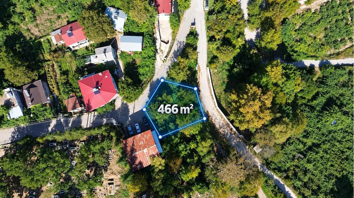 REMAX RINA'DAN SUNTURAS'TA KÖŞE PARSEL 445 M² VİLLA İMARLI ARSA