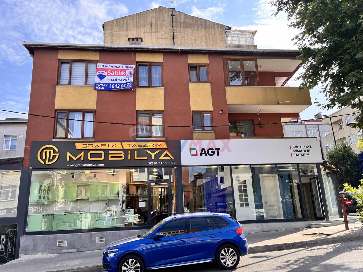 ÜMRANİYE NATOYOLU CADDESİNDE SATILIK  BİNA + 650 M2 ARSA 