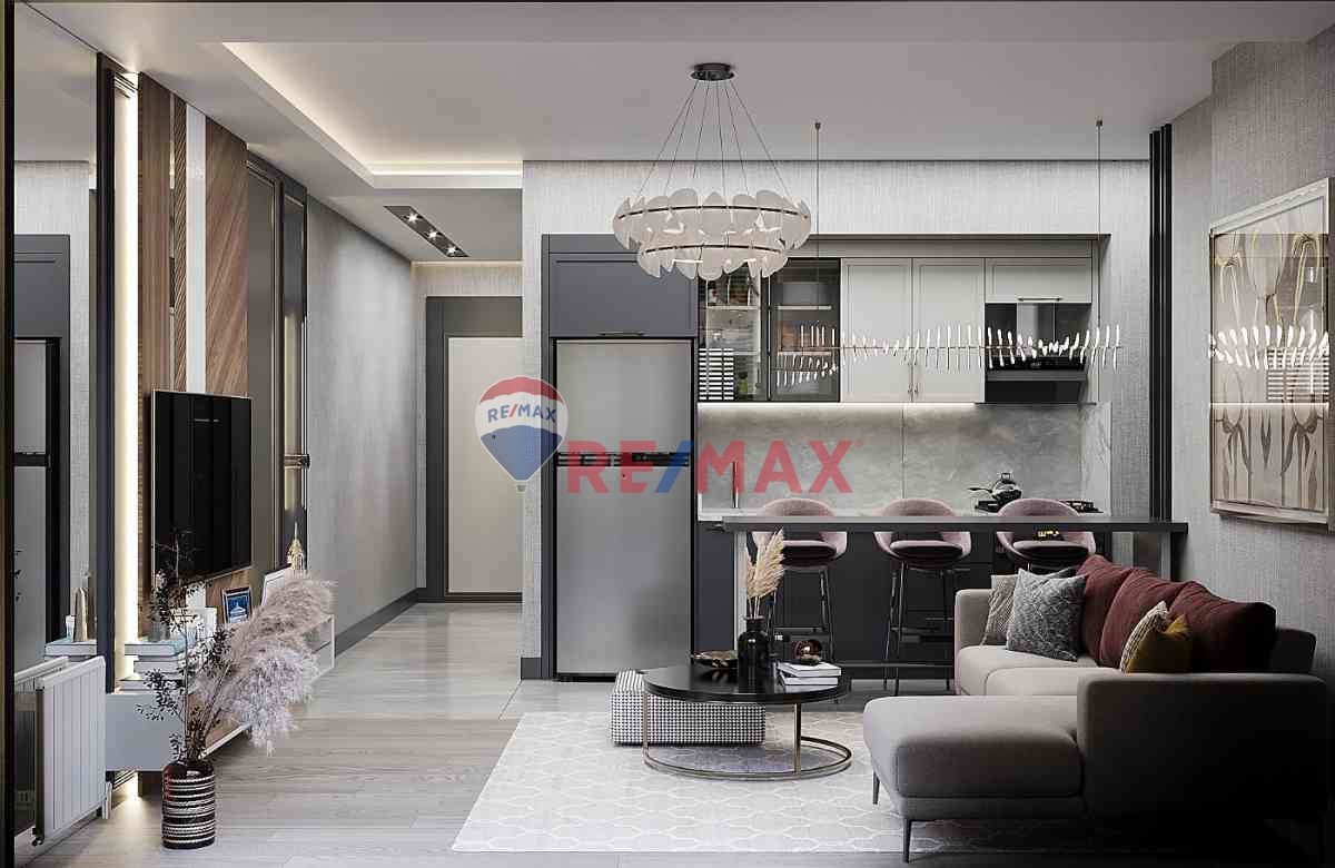 AKŞEMSETTIN MAHALLESI'NDE VADI MANZARA EVLERI  5. ETAP 1+1 SATILIK DAIRE