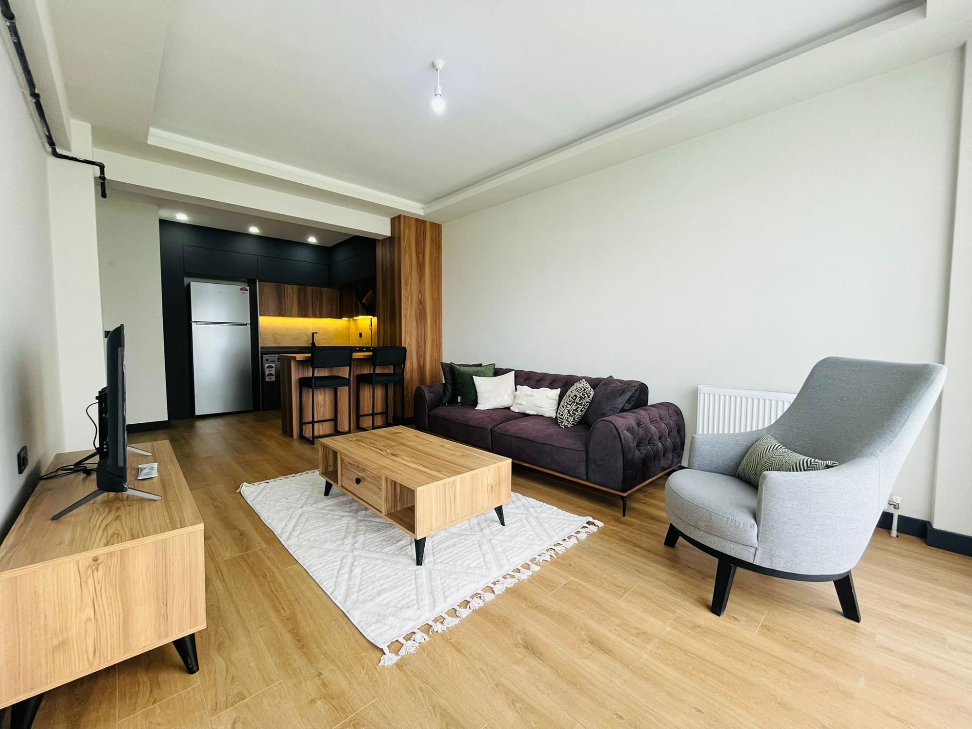 CUMHURİYET MAHALLESİNDE KİRALIK 1+1 DAİRE