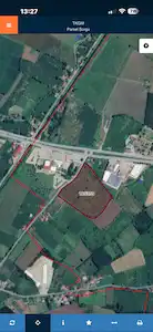 TERME CUMHURIYET MAHALLESINDE ANAYOLA IKINCI PARSEL 5.740 M2 ARSA