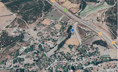 BALIKESİR SUSURLUK 'TA YOL ÜZERİ YAN YANA İMARLI SATILIK 2 ADET MÜSTAKİL ARSA