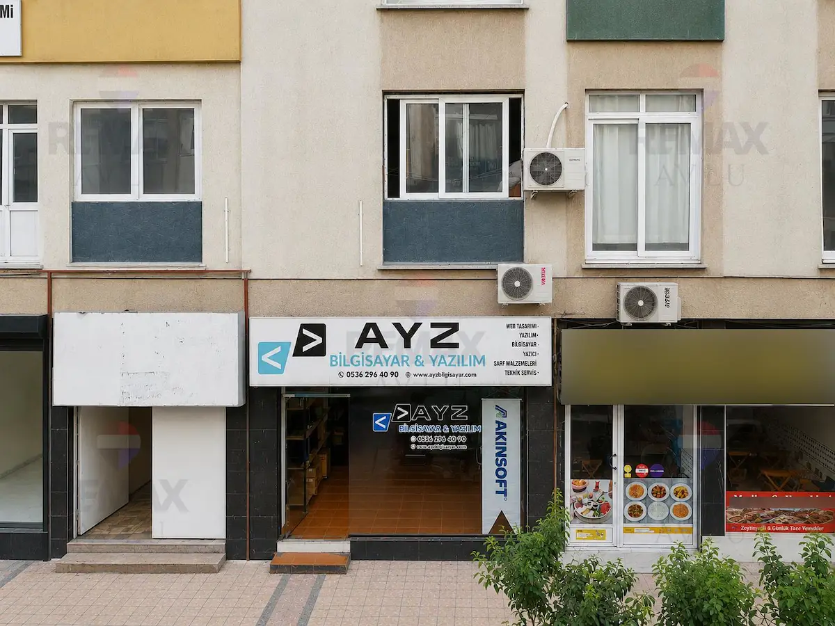 REMAX AVLU'DAN AKDENIZ BAHÇE MAH.'DE SATILIK DÜKKAN 