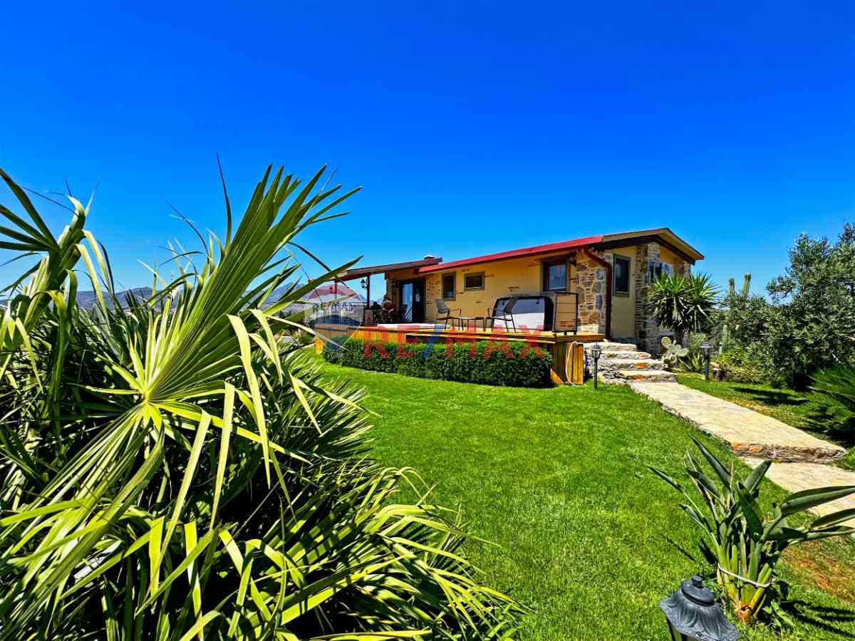 DATÇA KIZLAN’DA, SADE VE SAKİN BİR YAŞAMI SEVENLER İÇİN DOĞA VE DENİZ MANZARALI 2+1 MÜSTAKİL EV