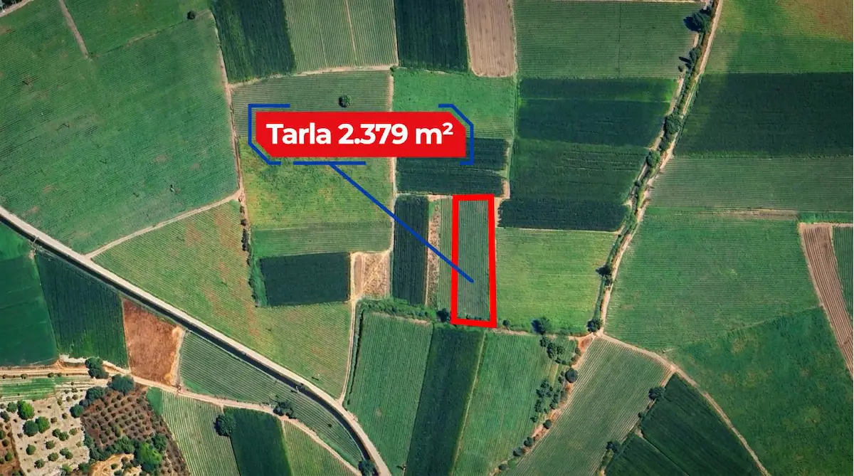 RE/MAX İNCİ'DEN BİGADİÇ ÇEKİRDEKLİ MAH. 2.379 M2 SATILIK TARLA