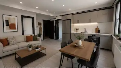 TEKİRDAĞ ÇERKEZKÖY’DE-MERKEZİ KONUMDA BOŞ 1+1