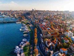BALAT SAHİLDE PANAROMİK HALİÇ MANZARALI 4 KATLI YAPI