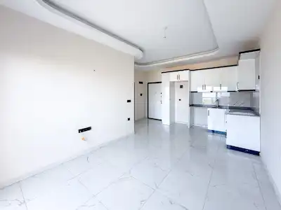 ALANYA DEMIRTAŞTA DENIZE YAKIN DENIZ MANZARALI 1+1 SATILIK DAIRE