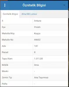 POLATLI KUŞÇU'DA 1.011 M² VİLLA İMARLI ARSA