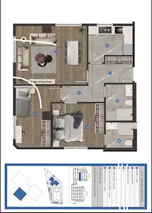 VELİDEBAĞ KOROSU YANI BAŞI SIFIR SATILIK 2+1 DAİRE
