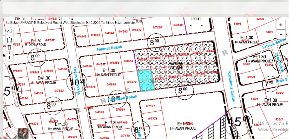 PARSELLER MAH. 235M2 ARSA İÇERİSİNDE SATILIK MÜSTAKİL EV