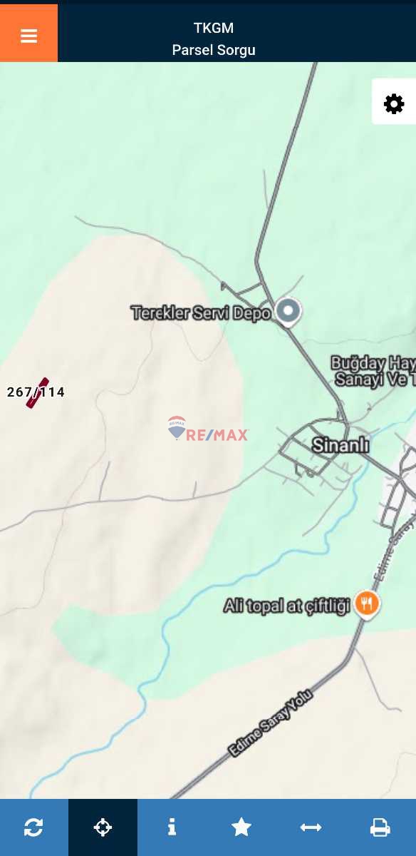 SARAY BEYAZKÖYDE TEK TAPULU TARLA