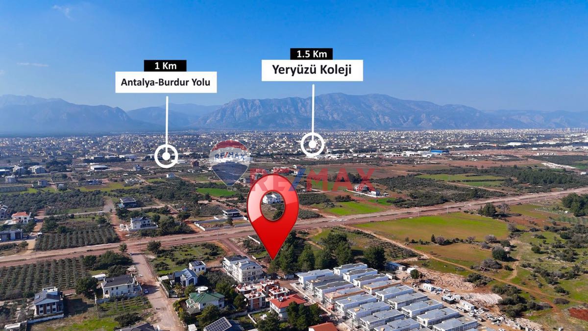 YEŞİLBAYİR’DA ANTALYASPOR TESİSLERİ’NE YAKIN SATILIK ARSA