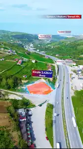 ANKARA YOLUNA SIFIR - 2.426 M² TABELA DEĞERI YÜKSEK KIRALIK TICARI ARSA