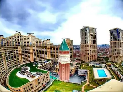 KİPTAŞ VENEZİA MEGA KONUTLARI ŞEHİR MANZARALI FULL EŞYALI 