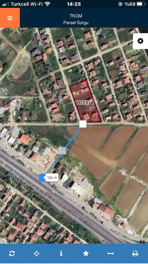 MARMARA EREĞLISI SATILIK OTOYOLA YAKIN IMARLI ARSA