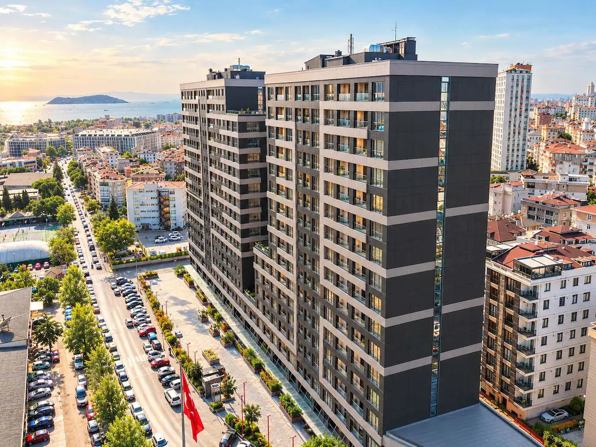 NK TAMDRAGOS İSKANLI SIFIR ZEMİN KAT 62M² BALKONLU 1+1 LOFT DAİRE