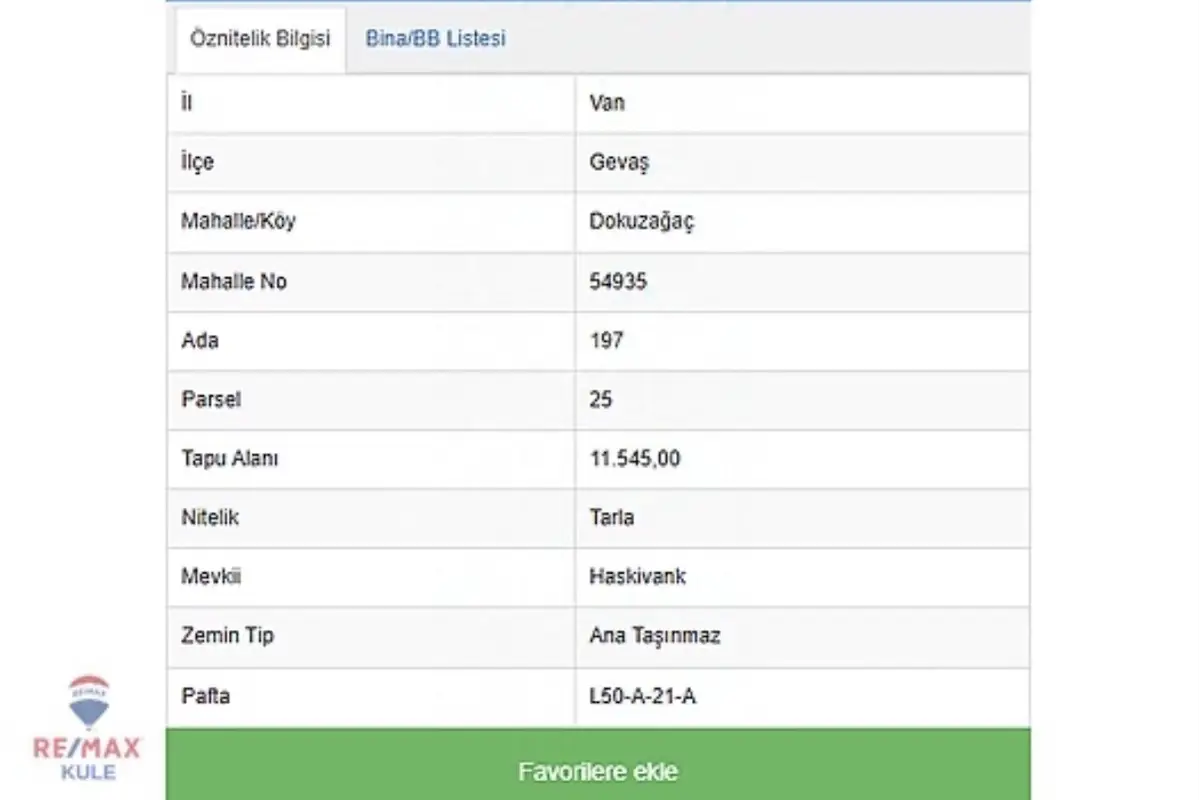 VAN GÖLÜ YAKININDA DEĞER KAZANAN BÖLGEDE SATILIK TARLA