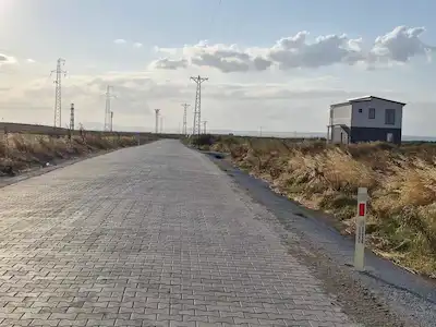 KAÇMAZ FIRSAT VİLLA ARSASI BİGA ÇEŞMEALTI NEF PROJESİ İÇİNDE  