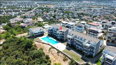 DENİZ & DOĞA MANZARALI, HAVUZ CEPHELİ EŞYALI 3+1 ÇATI DUBLEKS