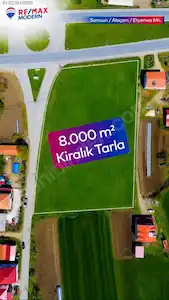 BÖLGENİN EN GÖZDE TİCARİ NOKTASI 8 DÖNÜM ANA YOLA SIFIR ARAZİ