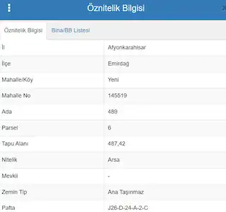 AFYON EMİRDAĞ SATILIK FIRSAT ARSA