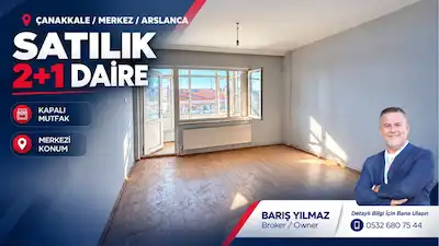 ÇANAKKALE MERKEZ’DE SATILIK 2+1 DAİRE