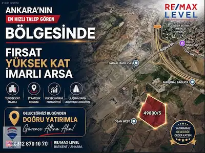 MARJİNAL BAĞLICA VE PARYAL BAĞLICA'YA YAKIN KONUMDA FIRSAT ARSA