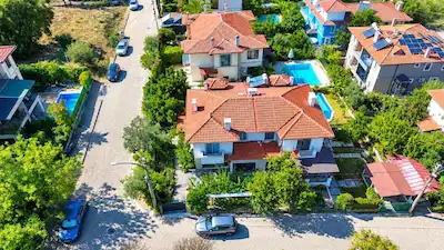 MARMARİS ARMUTALAN'DA SATILIK MÜSTAKİL HAVUZLU DUBLEKS VİLLA