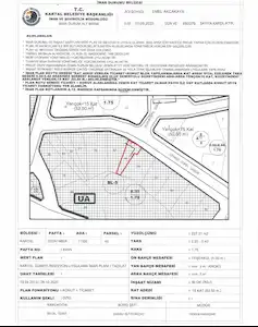 KARTAL MERKEZİ KONUMDA  TİC.+KONUT İMARLI 56 M2 SATILIK ARSA PAYI