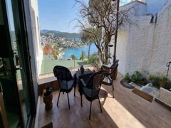 BODRUM BITEZ AKTUR SITESINDE DENIZ MANZARALI SATILIK 3+1 YAZLIK