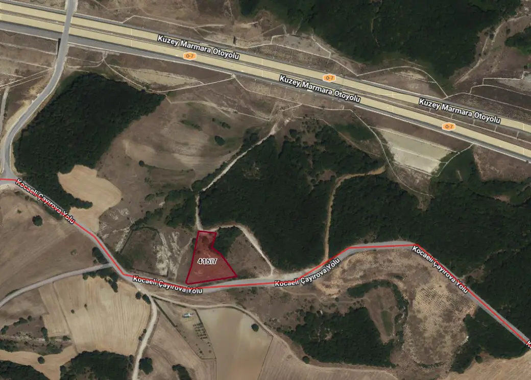 KOCAELİ DERİNCE ’DE TİCARİ KULLANIMA UYGUN 4.561 M2 SATILIK ARSA