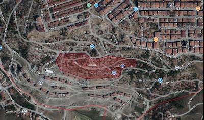 MUTLUDA MİLLET BAHÇESİ YAKINI METRO GÜZERGAHI 300M2 SATILIK ARSA