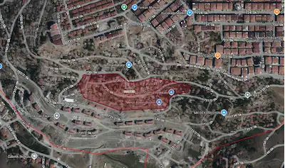 MUTLUDA MİLLET BAHÇESİ YAKINI METRO GÜZERGAHI 300M2 SATILIK ARSA