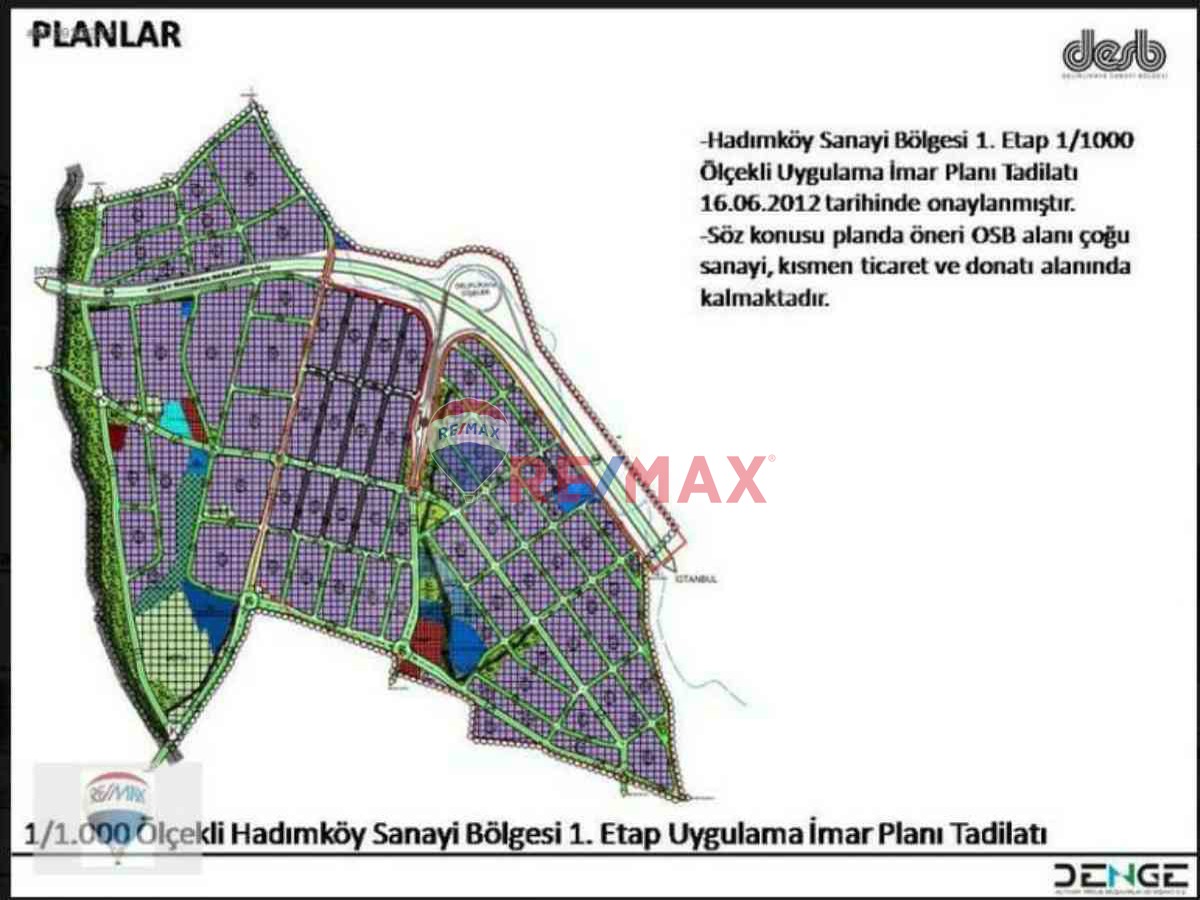 TESKOOP DELIKLIKAYA SANAYI BÖLGESI'NDE SATILIK SANAYI ARSASI