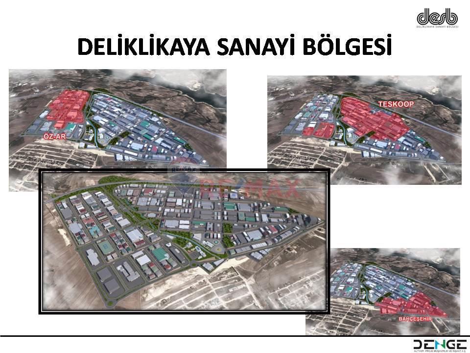 TESKOOP DELIKLIKAYA SANAYI BÖLGESI'NDE SATILIK SANAYI ARSASI