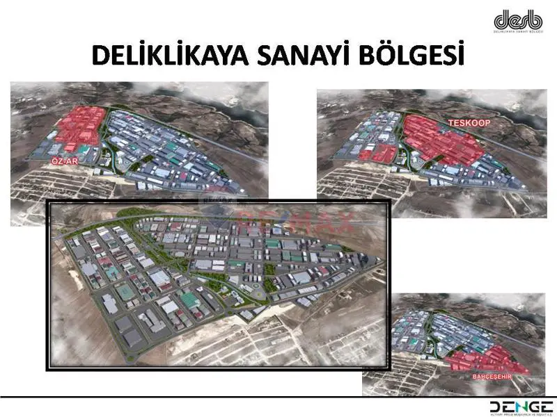 Teskoop Deliklikaya Sanayi Bölgesi'nde Satılık Sanayi Arsası