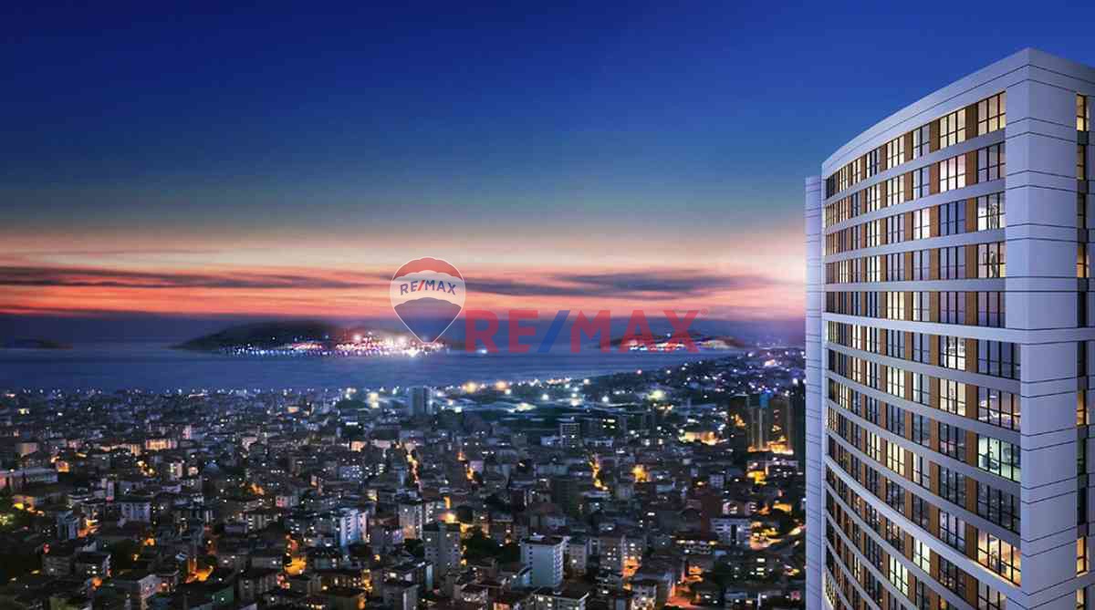 DELUXIA PARK'TA DENIZ MANZARALI YÜKSEK KAT KIRALIK 1+1 DAIRE