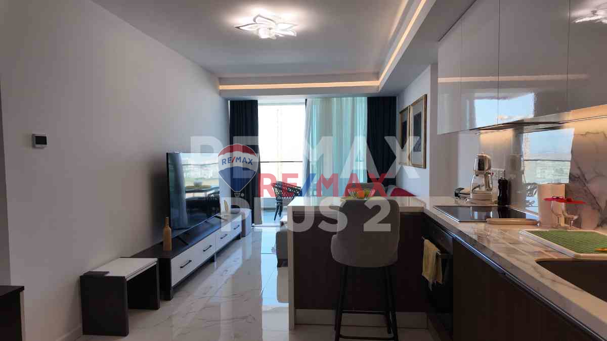 GRAND SAPPHIRE RESORT KİRALIK LÜKS 1+1 DAİRE – HAVUZ VE DENİZ MANZARALI, EŞSİZ KONUM !!!