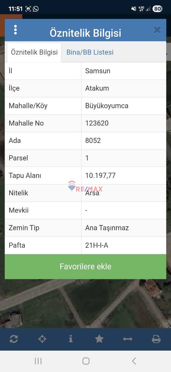 KAT KARŞILIĞI YADA SATILIK 10197M2 BÜYÜKOYUMCA