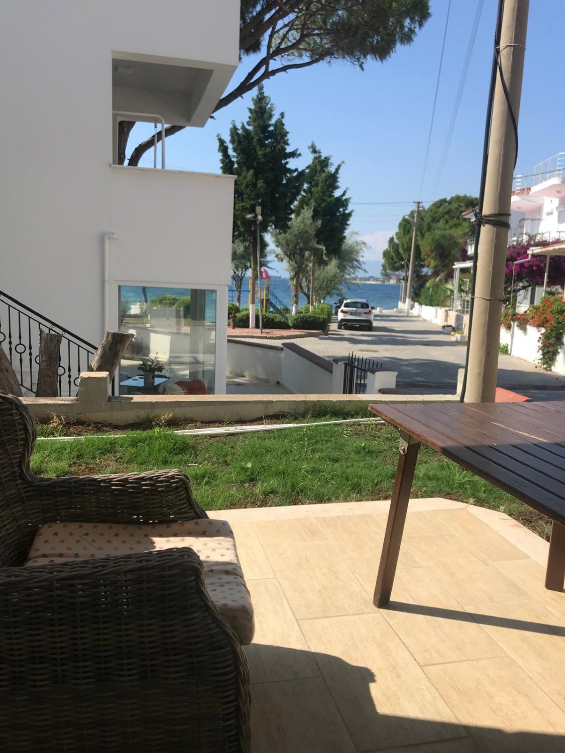 DENİZLİ ÖĞRETMENLER SİTESİ'NDE KİRALIK DENİZ MANZARALI EŞYALI 2+1 DAİRE