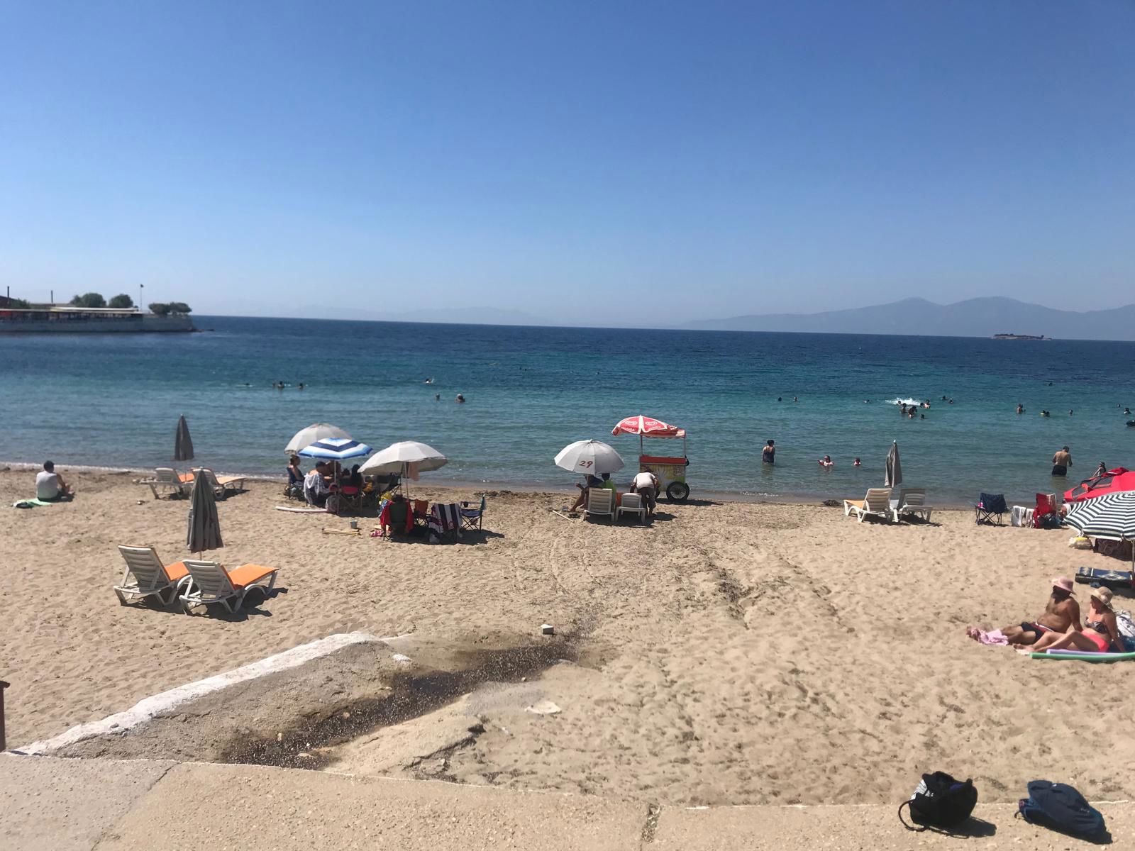 DENİZLİ ÖĞRETMENLER SİTESİ'NDE KİRALIK DENİZ MANZARALI EŞYALI 2+1 DAİRE