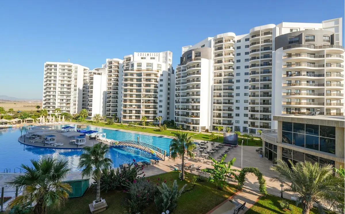 İSKELE LONG BEACH EDELWEISS RESIDENCE'TA 2+1 DAIRE