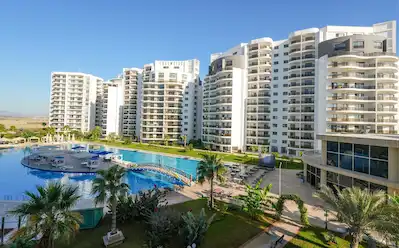 İSKELE LONG BEACH EDELWEISS RESIDENCE'TA 2+1 DAIRE