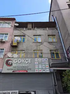 KAĞITHANE HARMANTEPE YEŞILCE'DE SATILIK ARSA VE BINASI