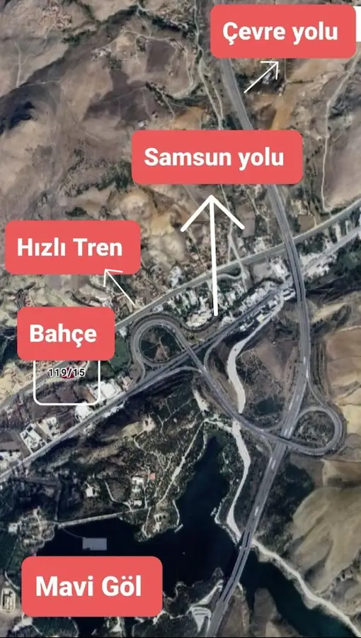 YATIRIMCININ DİKKATİNE SAMSUN YOLU VE ÇEVREYOLUNA KOMŞU