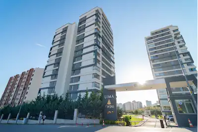PARK CADDESİNİN PRESTİJLİ PROJESİ LİMA TWİNSTE SATILIK 4+1 DAİRE